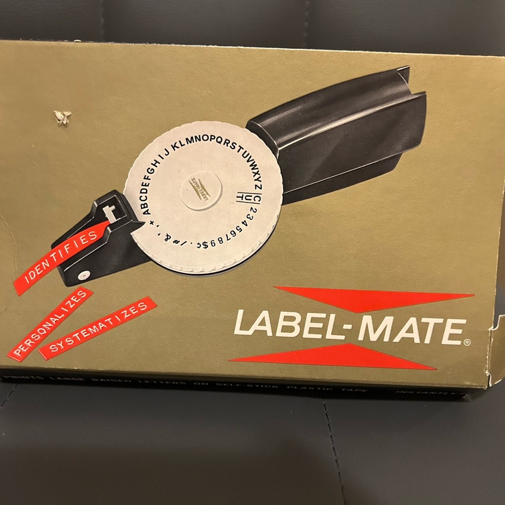 Vintage Label Maker